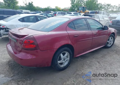 2005 Pontiac Grand Prix из США, поврежденный, VIN 2G2WP522651204285